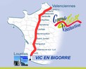 Carte Vic en Bigorre